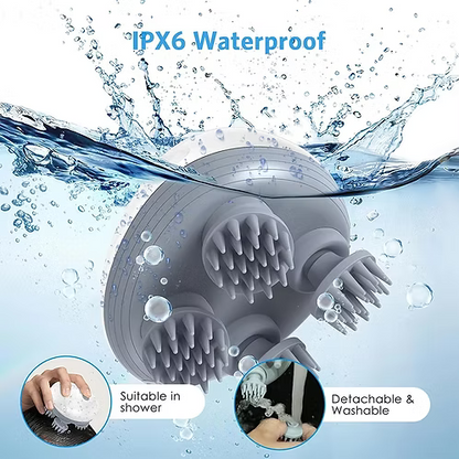 Masajeador eléctrico para el cuero cabelludo