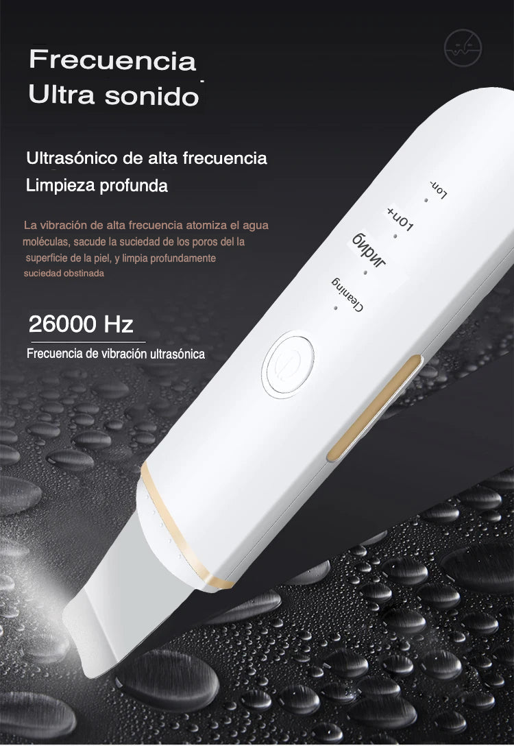 Ultrasonic Exfoliator for Radiant Skin