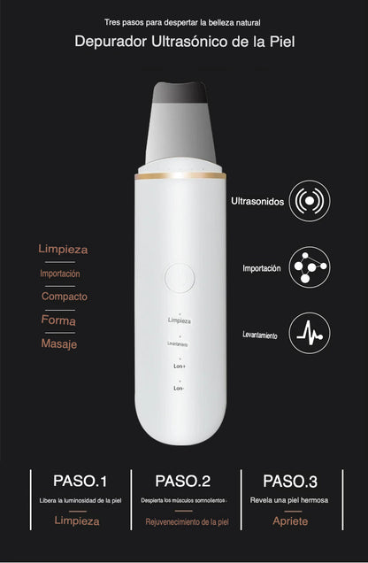Ultrasonic Exfoliator for Radiant Skin