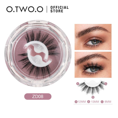 Self-applying and reusable eyelashes