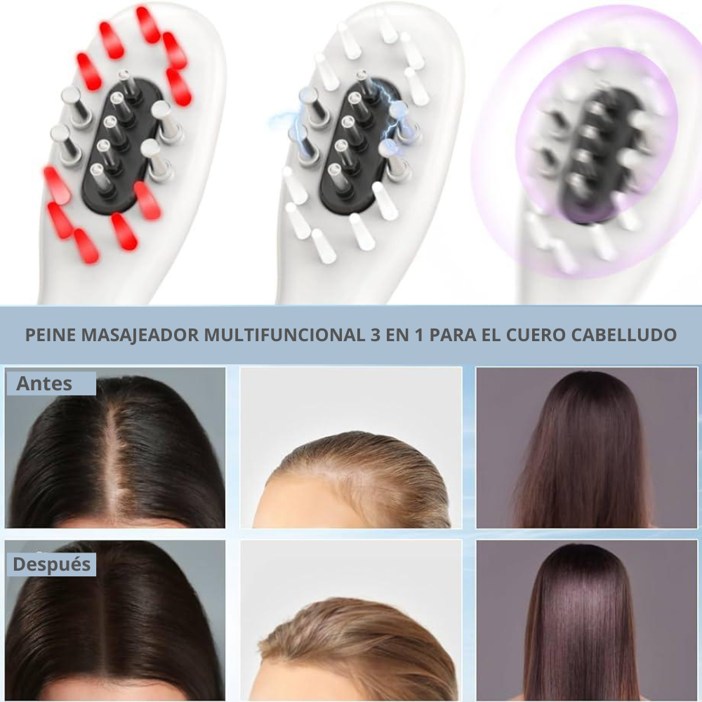 2-in-1 Electric Scalp Brush